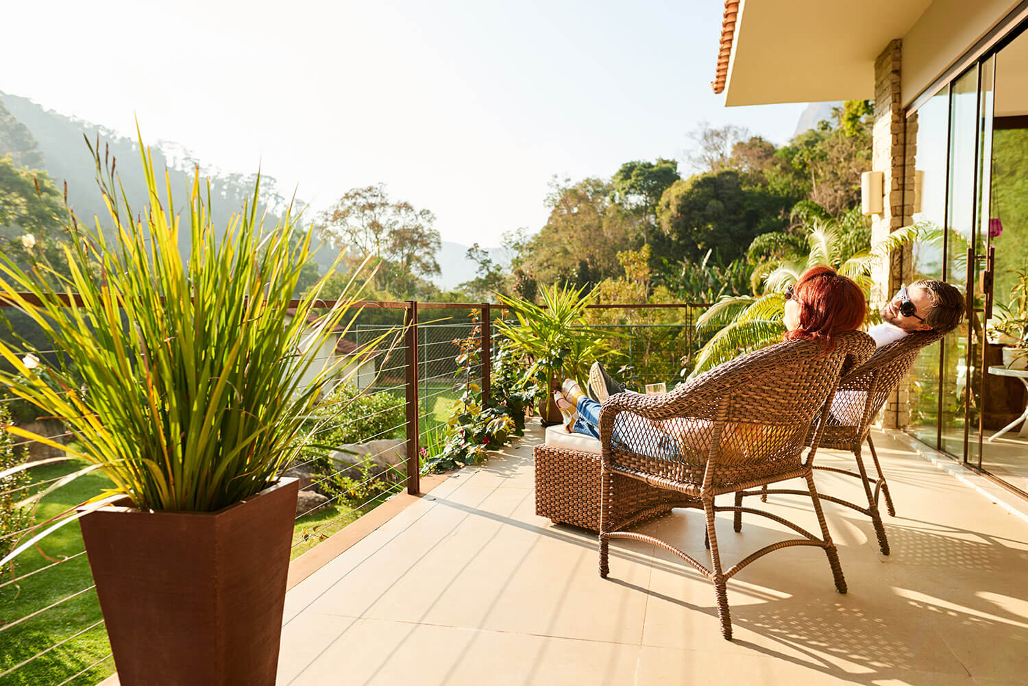 Sommer auf der Terrasse geniessen